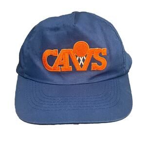 ViTG 1990s Cleveland Cavaliers Snapback Hat NBA Cavs Universal Industries Cap
